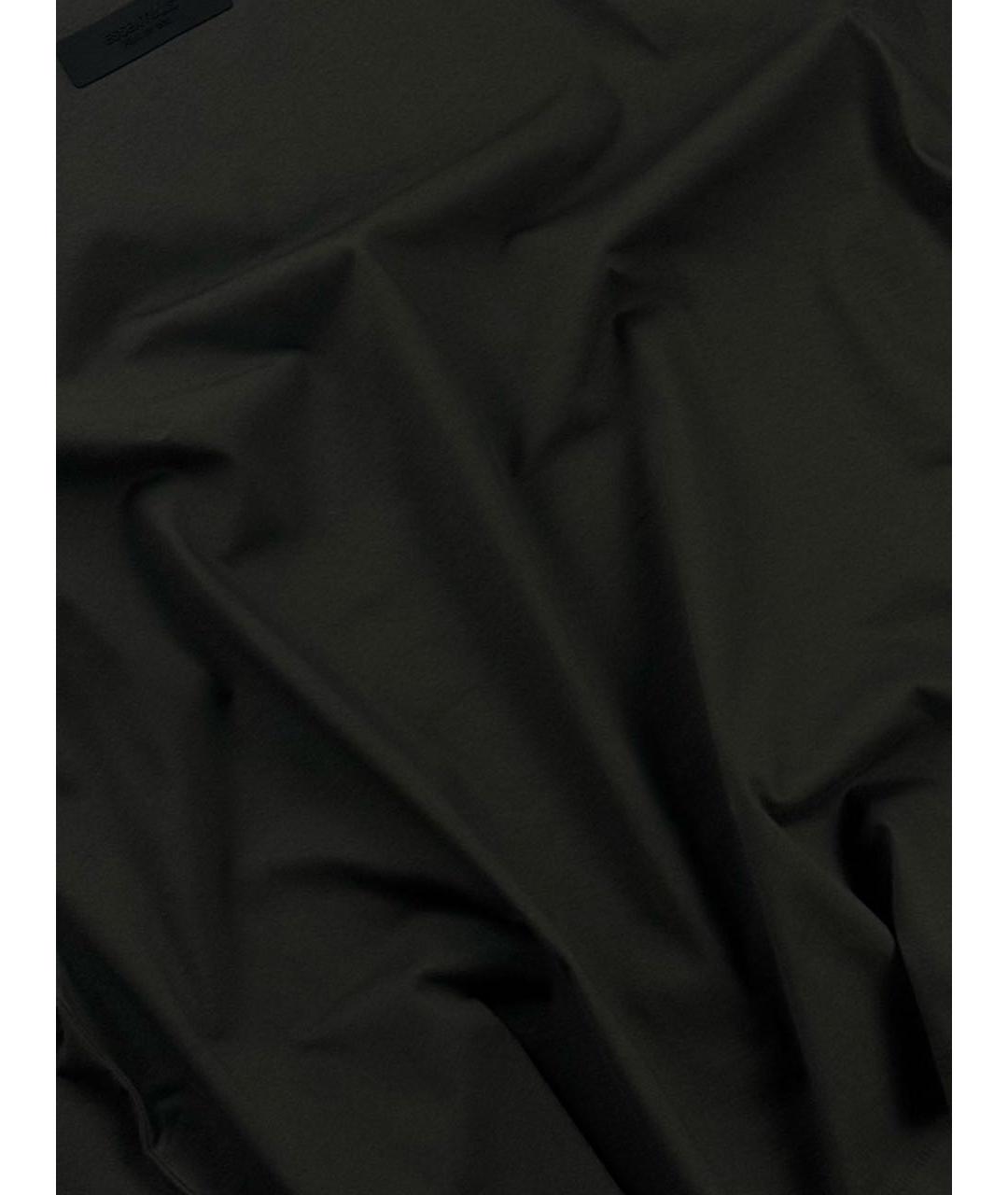 FEAR OF GOD ESSENTIALS Серая хлопковая футболка, фото 6