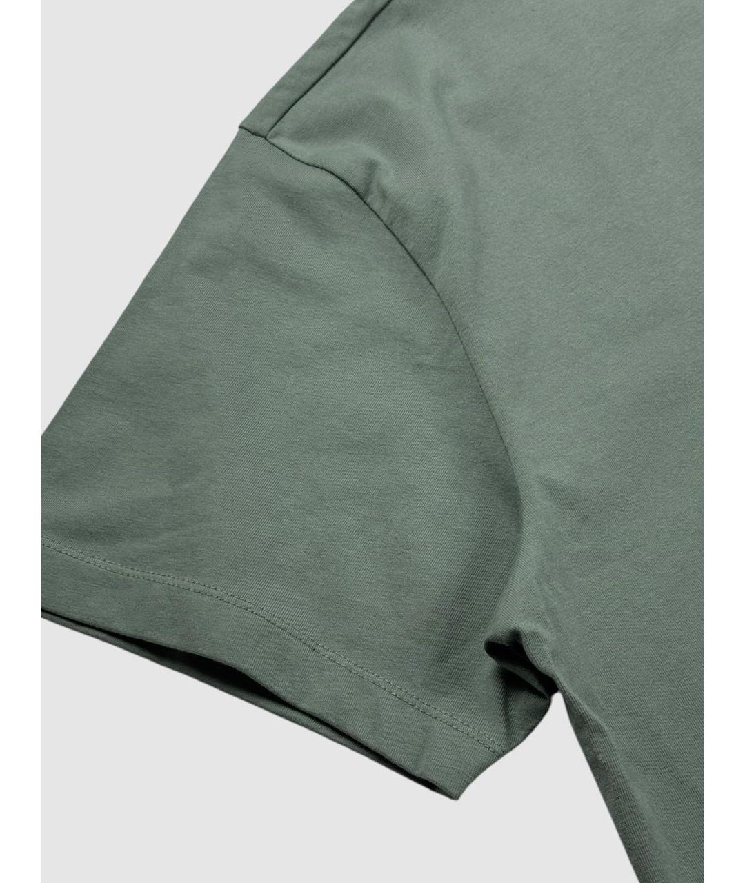 FEAR OF GOD ESSENTIALS Бирюзовая хлопковая футболка, фото 6