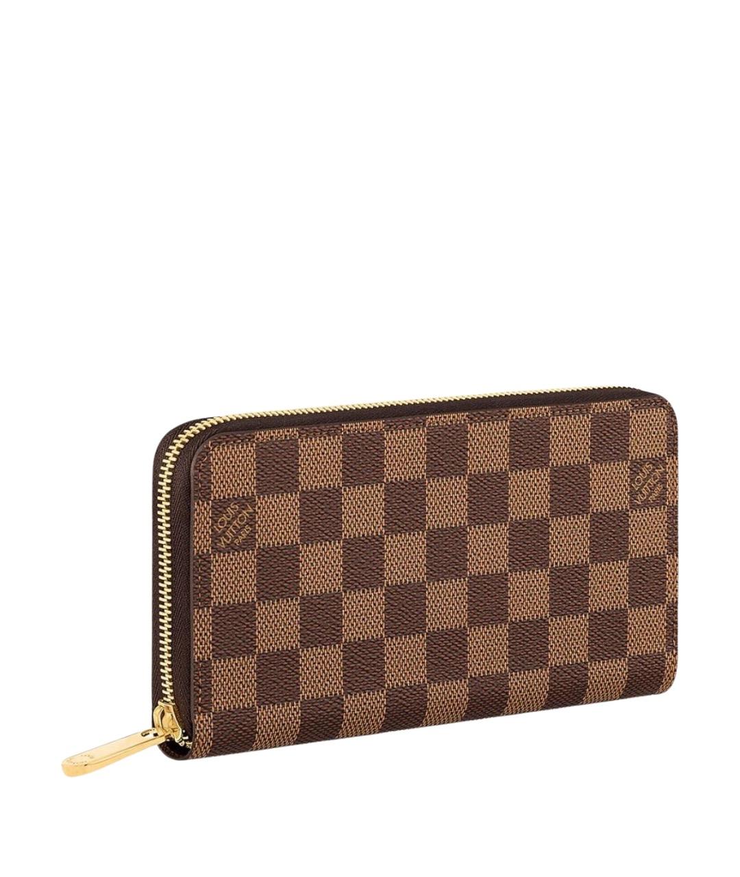 LOUIS VUITTON Коричневый кошелек, фото 1
