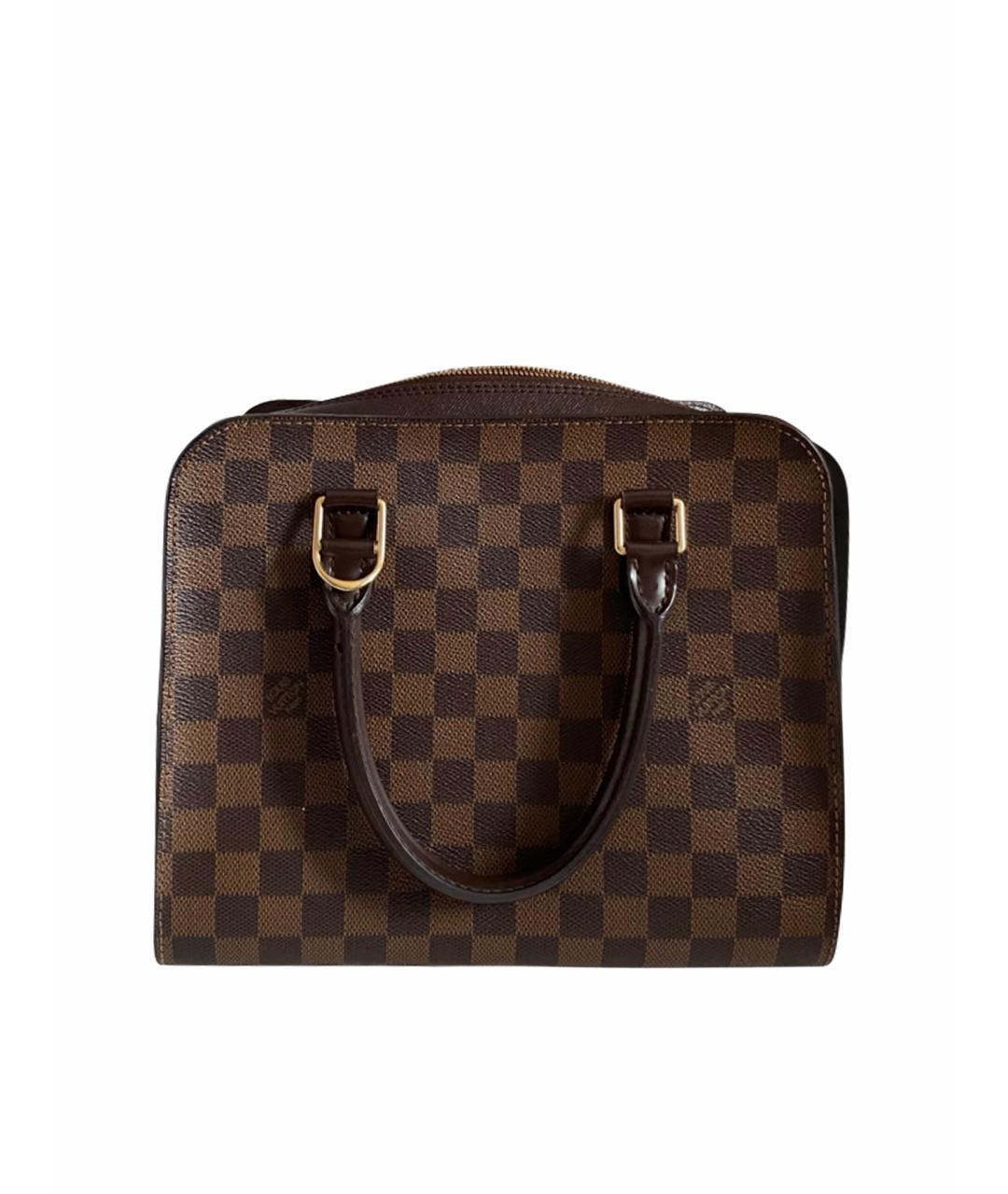 LOUIS VUITTON Коричневая сумка с короткими ручками, фото 1