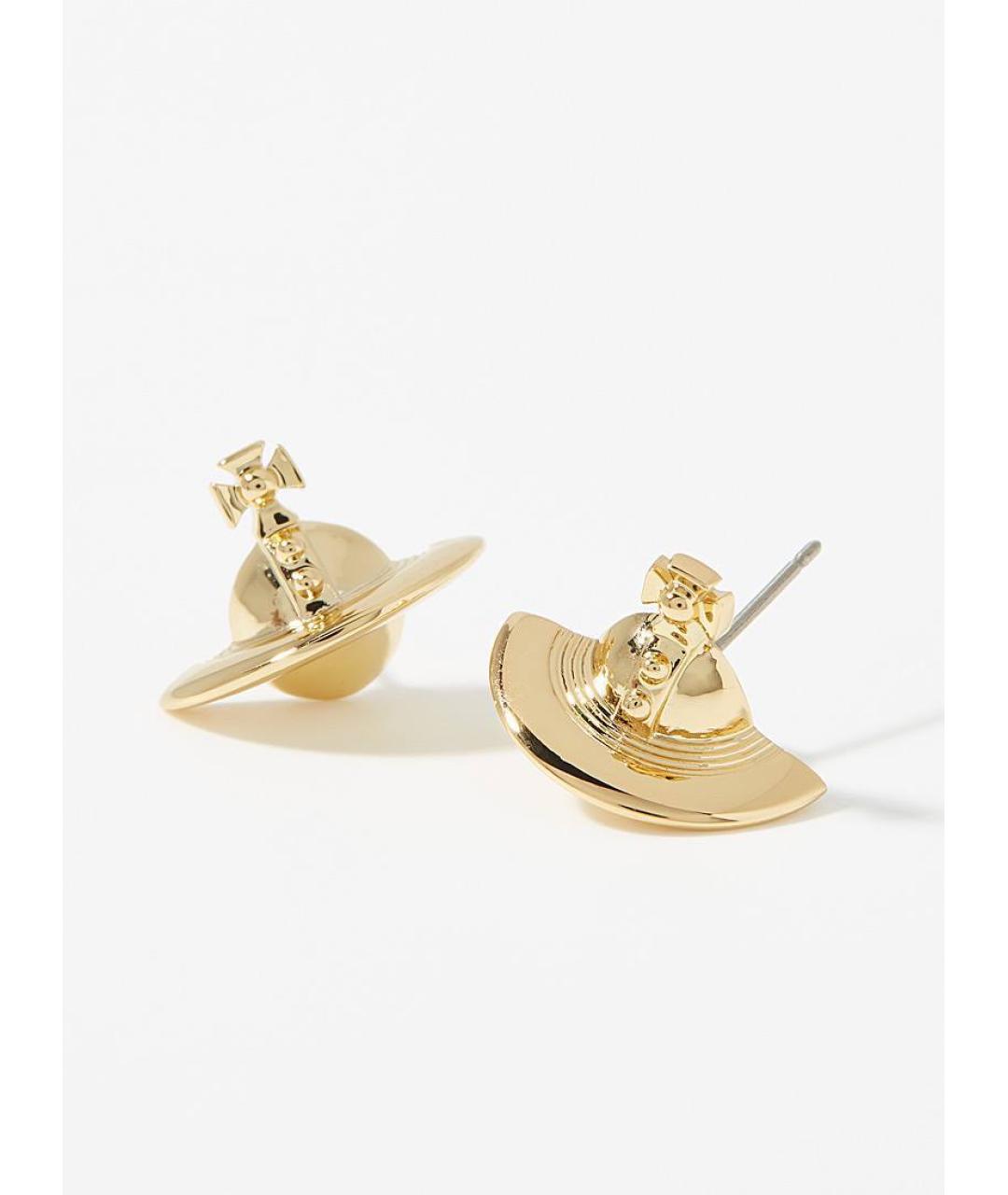 VIVIENNE WESTWOOD Золотые серьги, фото 6