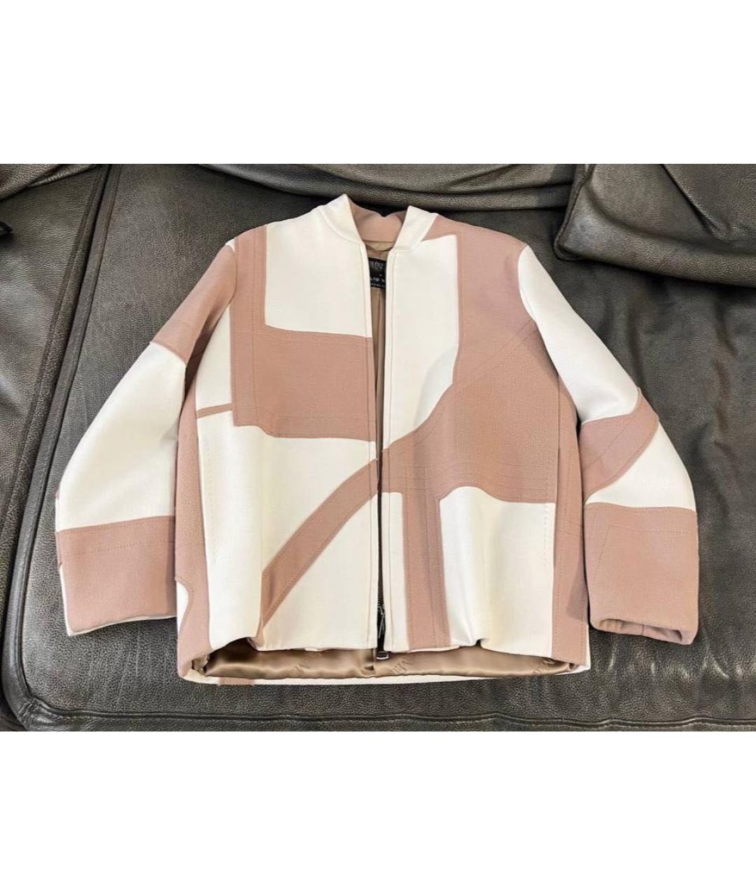 MAX MARA Бежевая шерстяная куртка, фото 4