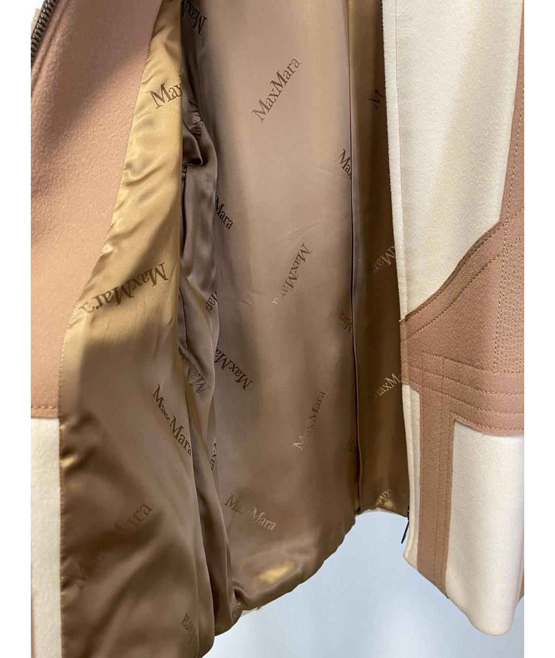 MAX MARA Бежевая шерстяная куртка, фото 2