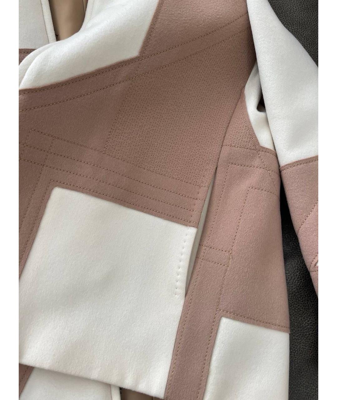 MAX MARA Бежевая шерстяная куртка, фото 7