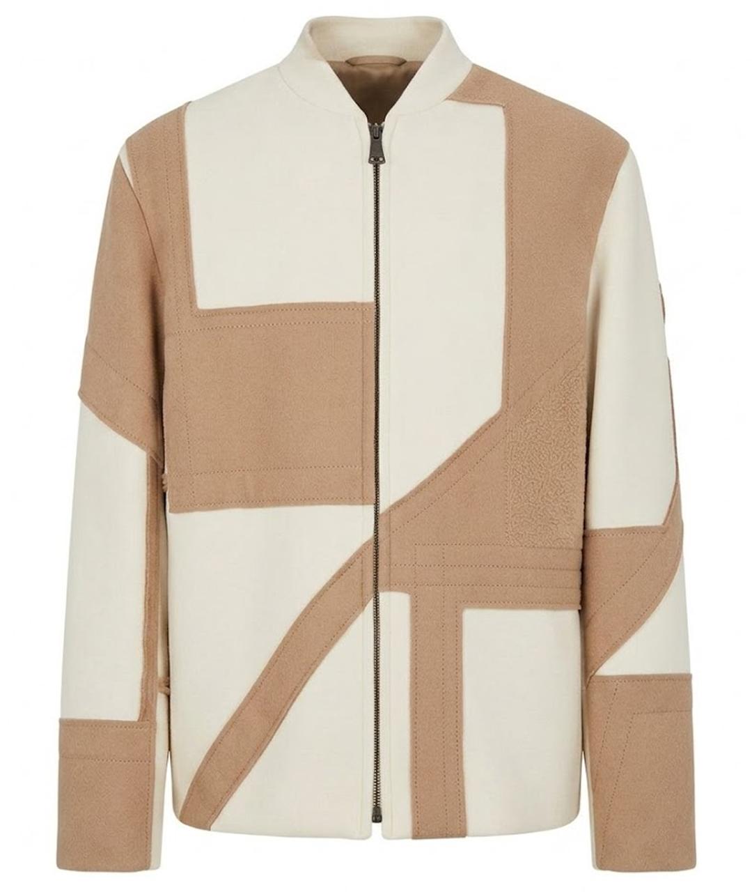 MAX MARA Бежевая шерстяная куртка, фото 1