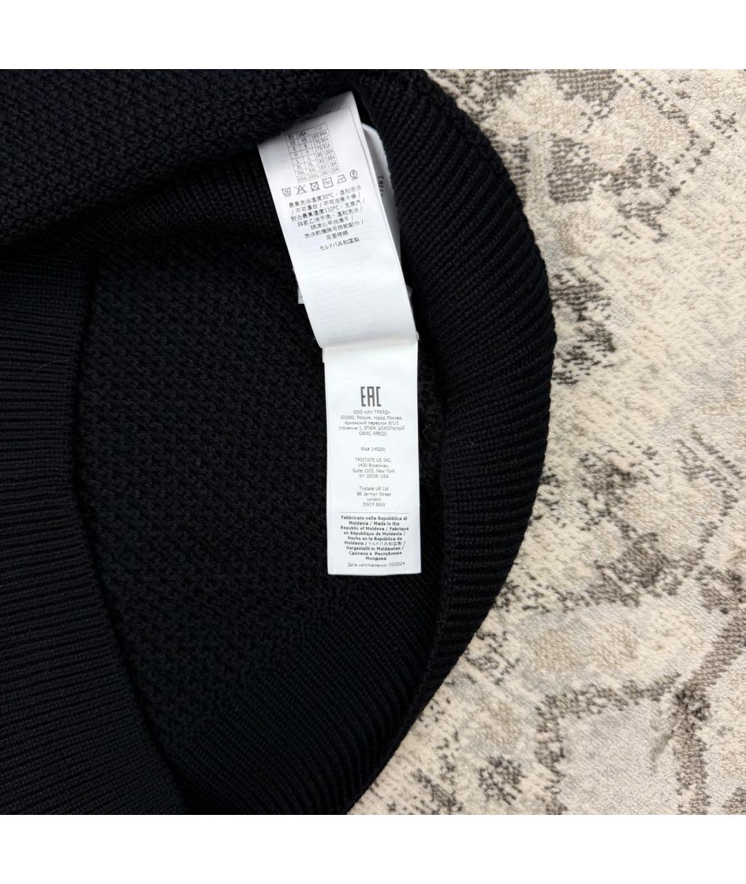 CP COMPANY Черный шерстяной джемпер / свитер, фото 6