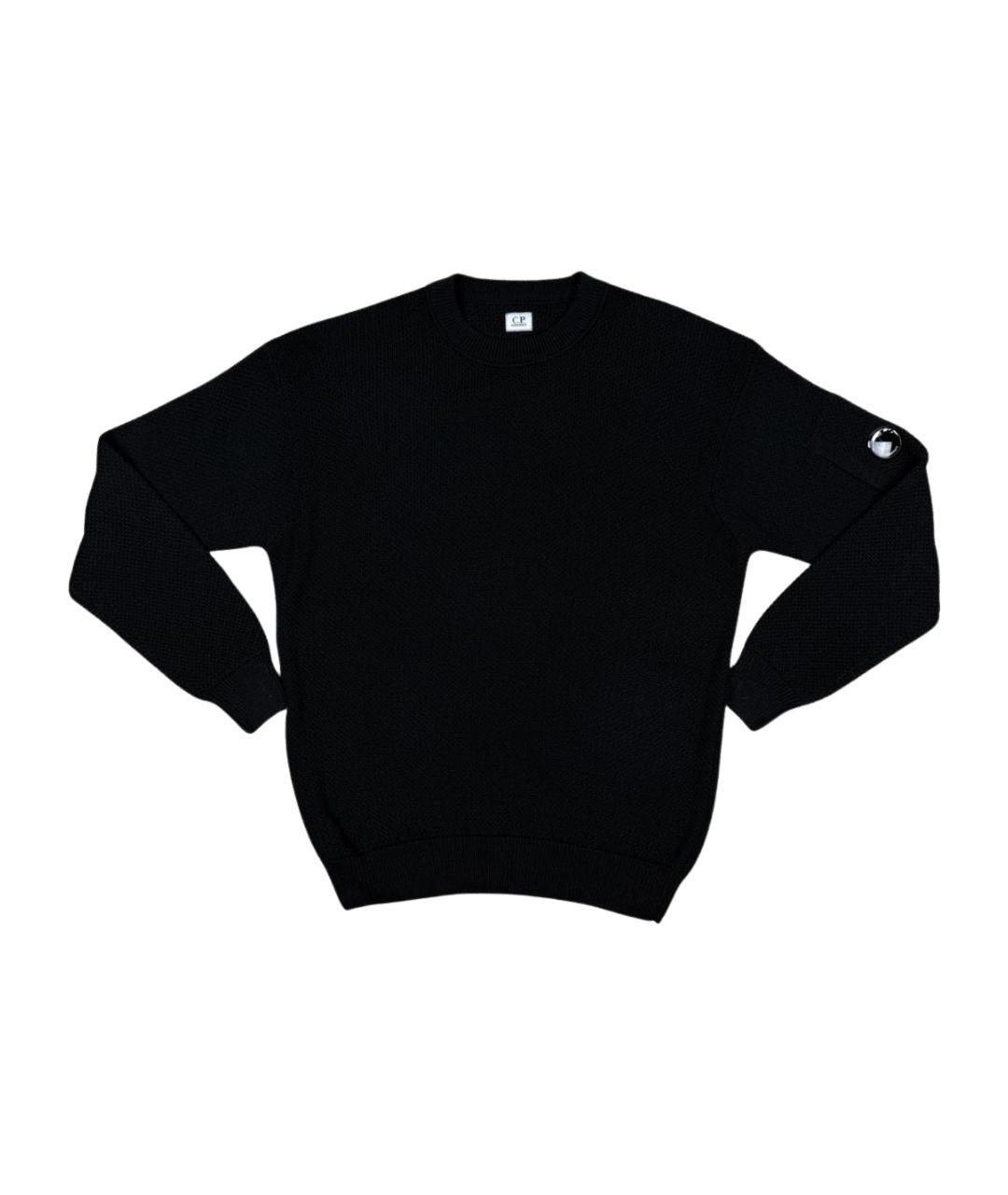 CP COMPANY Черный шерстяной джемпер / свитер, фото 1