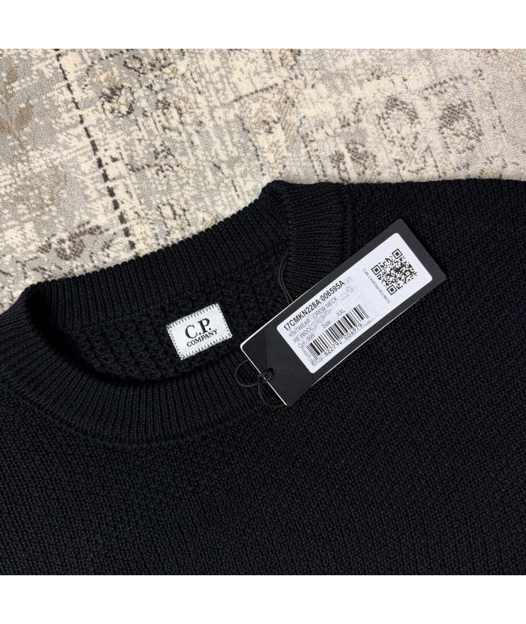 CP COMPANY Черный шерстяной джемпер / свитер, фото 3