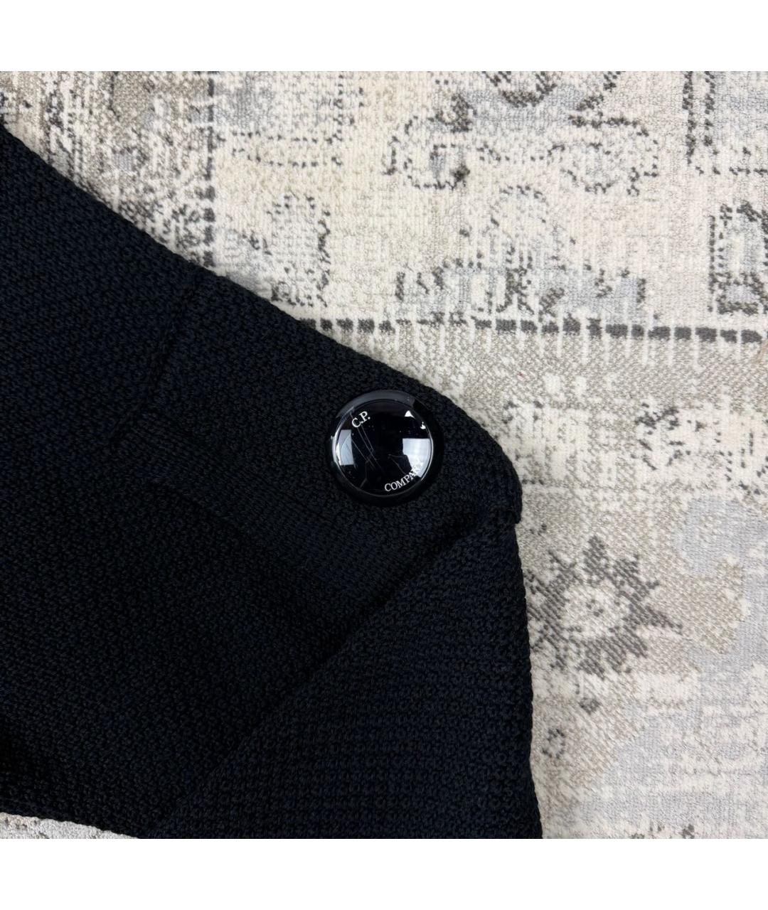 CP COMPANY Черный шерстяной джемпер / свитер, фото 4