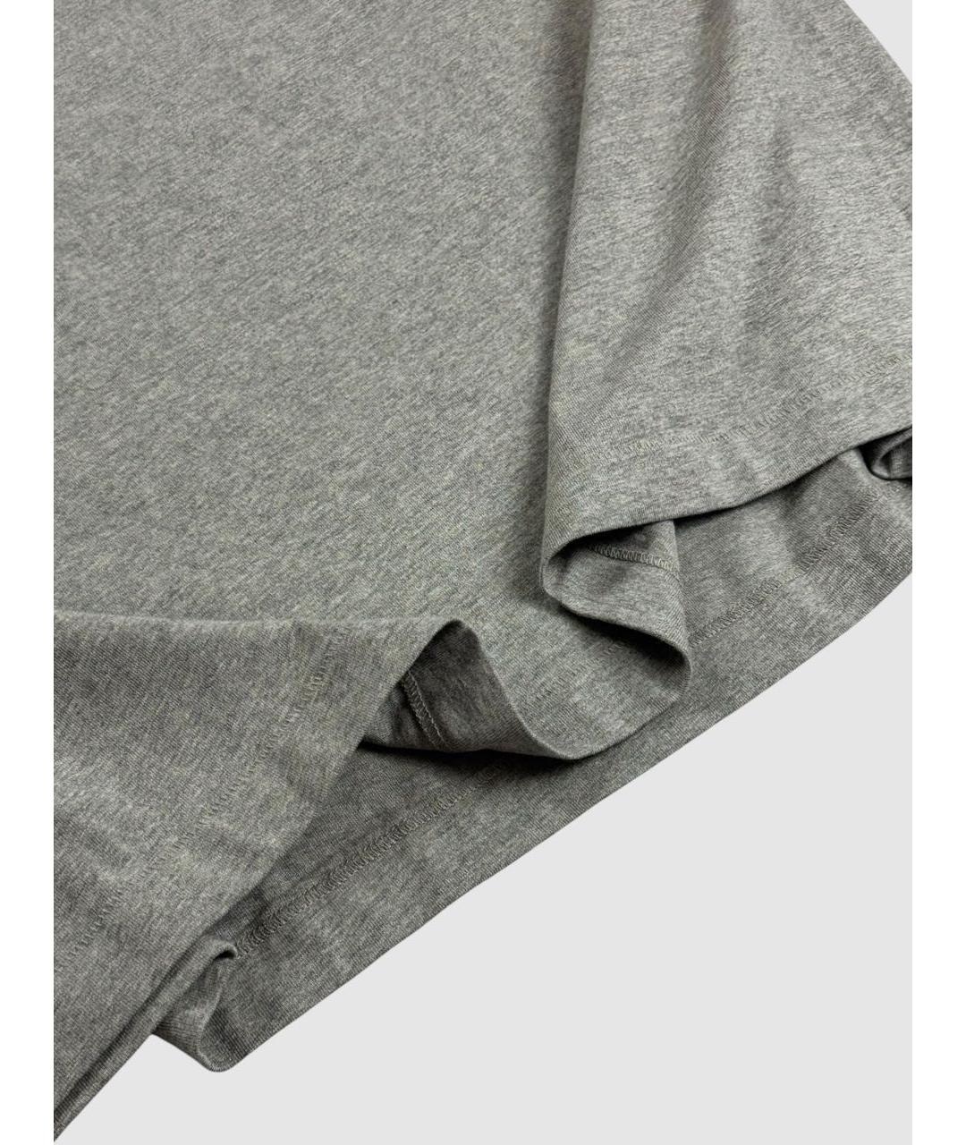 FEAR OF GOD ESSENTIALS Серая хлопковая футболка, фото 6