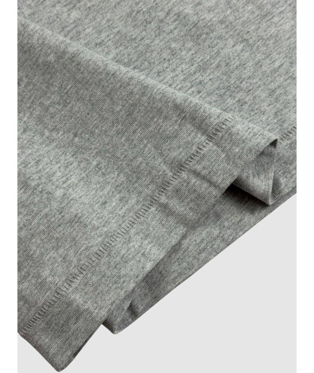 FEAR OF GOD ESSENTIALS Серая хлопковая футболка, фото 4