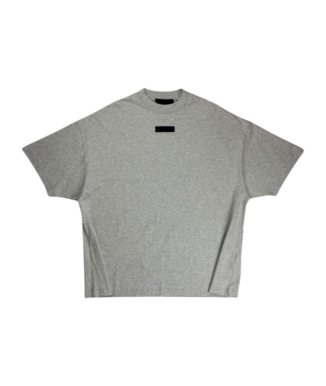 FEAR OF GOD ESSENTIALS Серая хлопковая футболка, фото 1