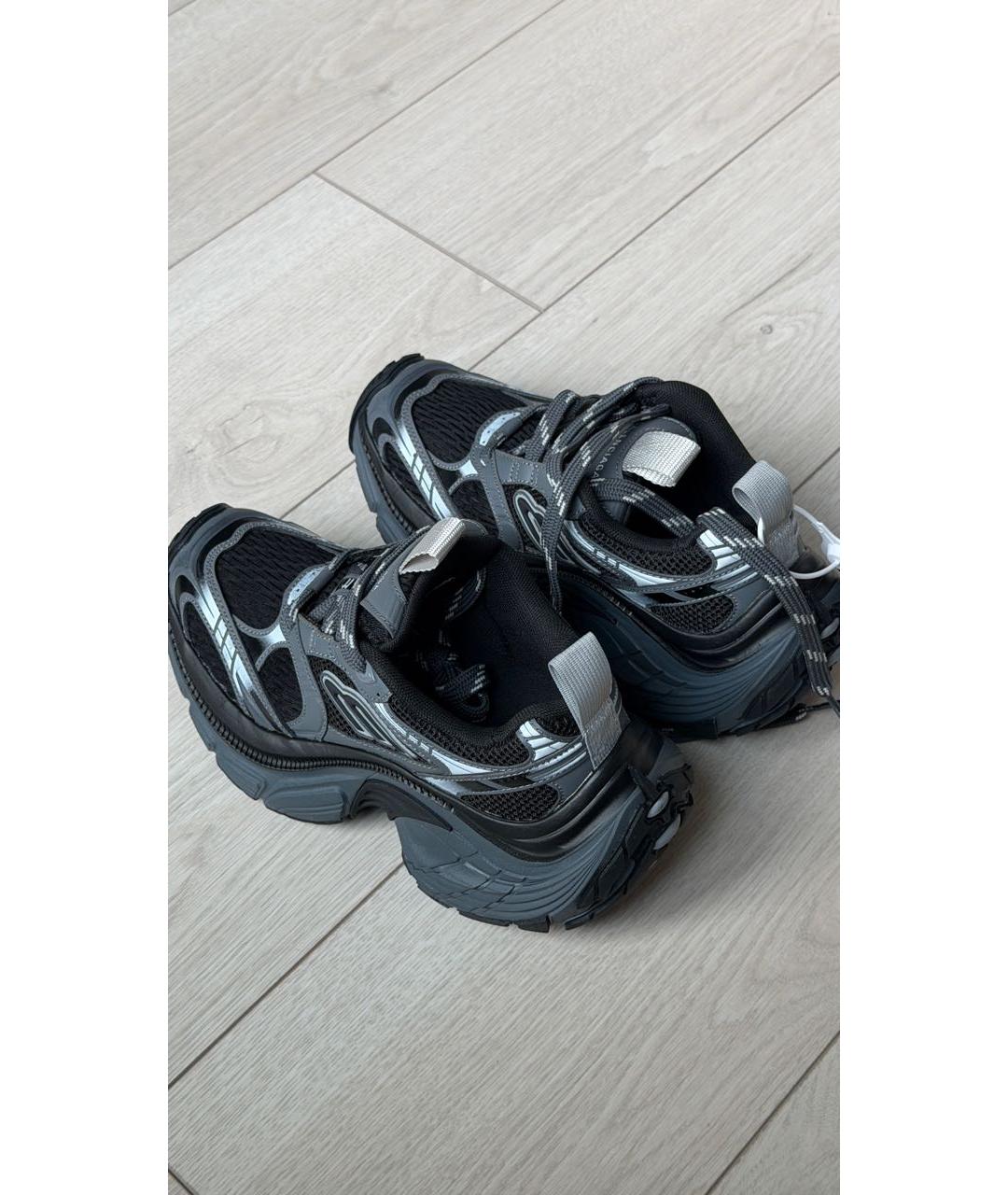 BALENCIAGA Черные кроссовки, фото 4