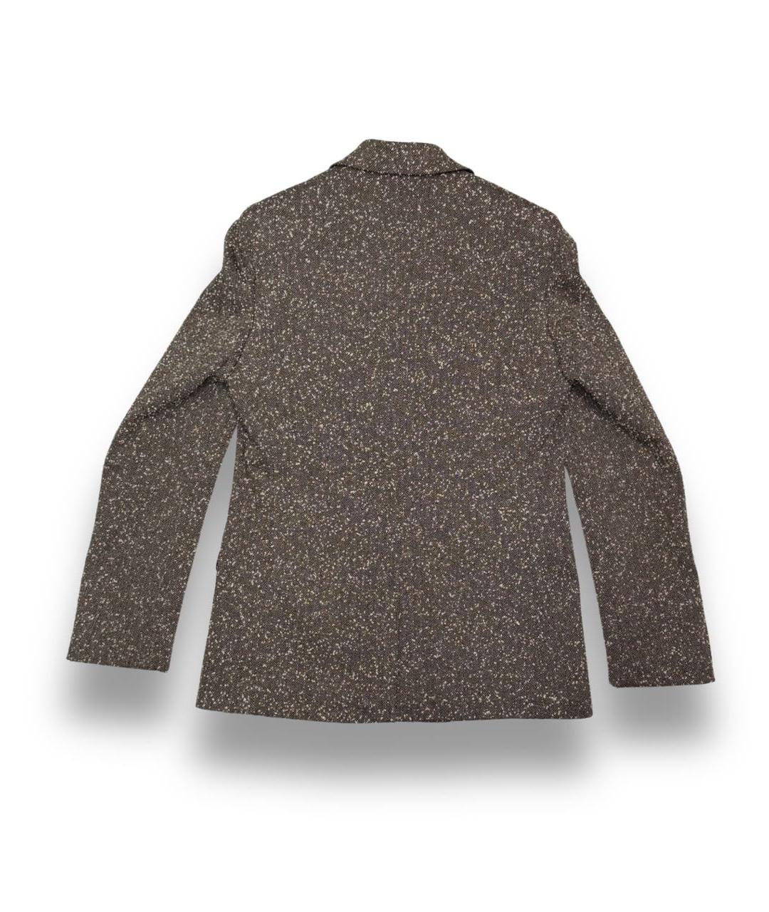 BOTTEGA VENETA Коричневый вискозный костюм с брюками, фото 3