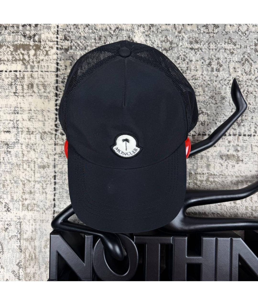 MONCLER Черная кепка/бейсболка, фото 5