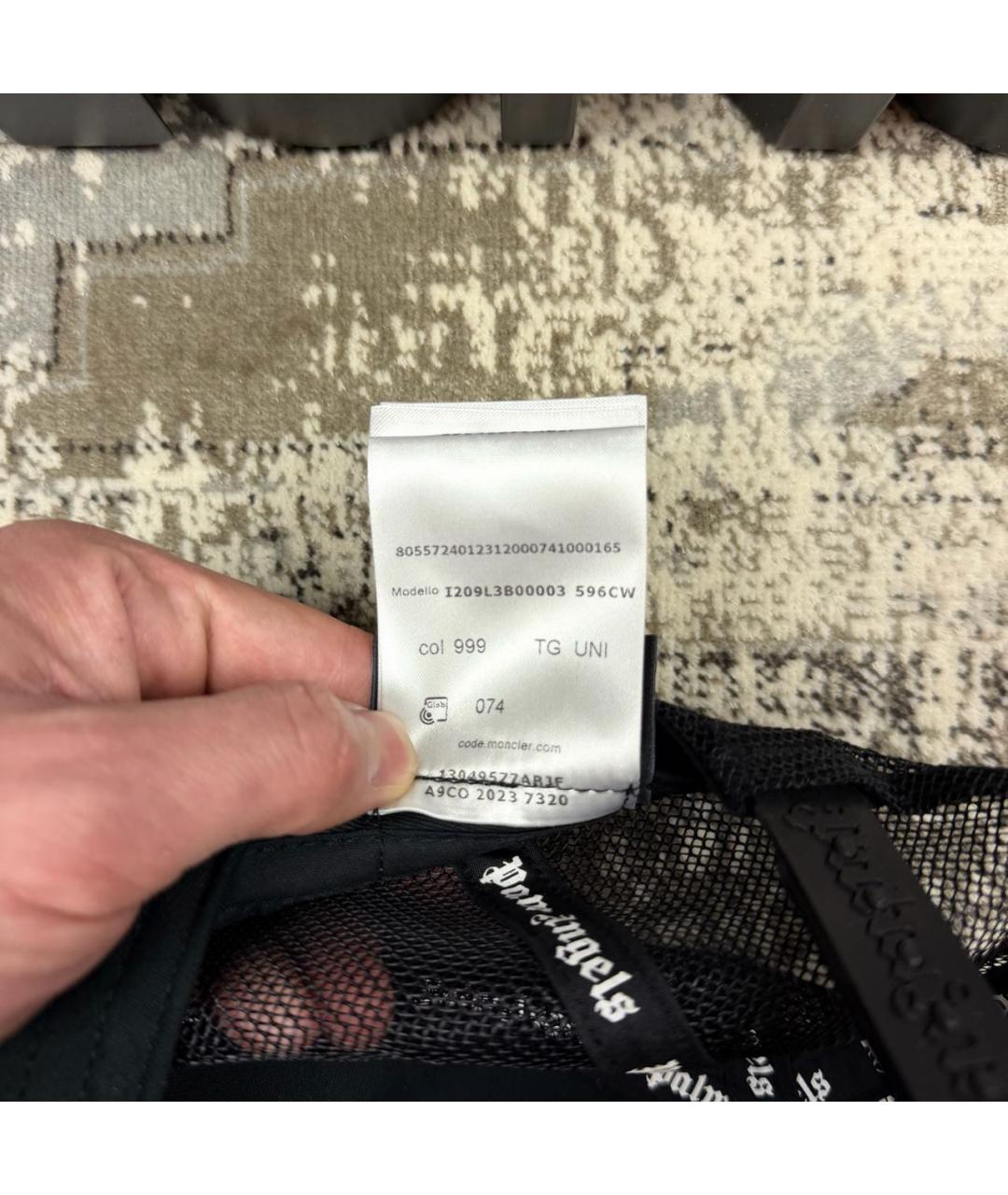 MONCLER Черная кепка/бейсболка, фото 7