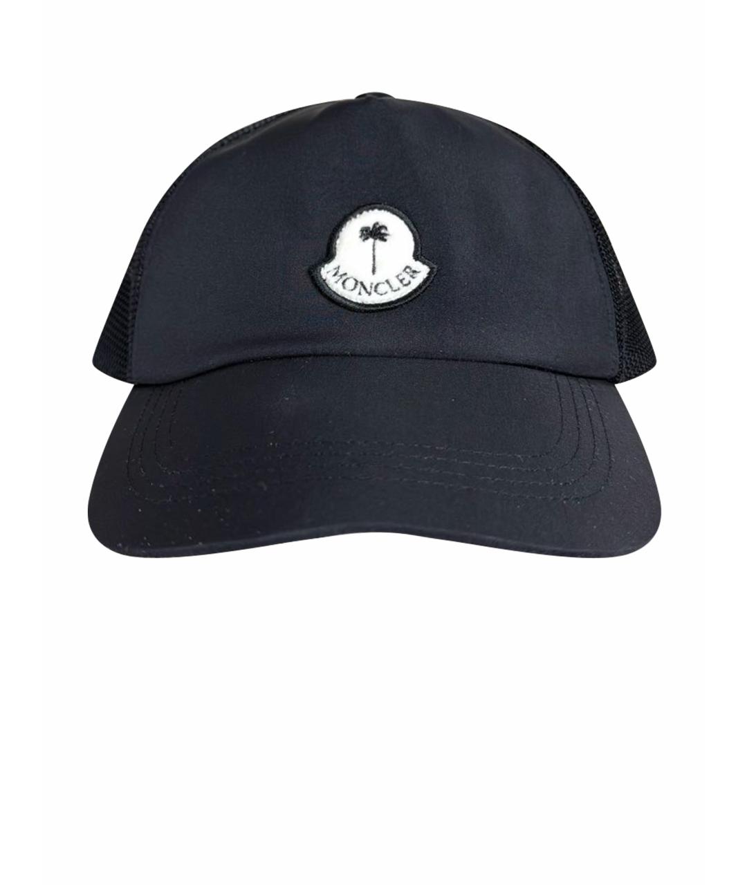 MONCLER Черная кепка/бейсболка, фото 1