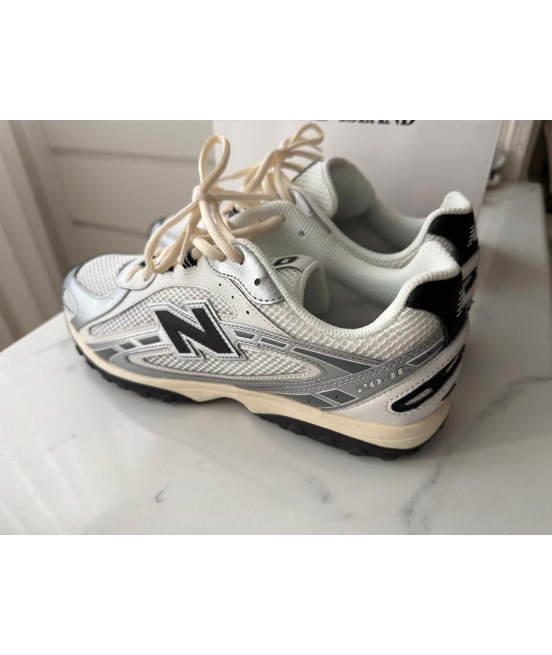 NEW BALANCE Белые низкие кроссовки / кеды, фото 2