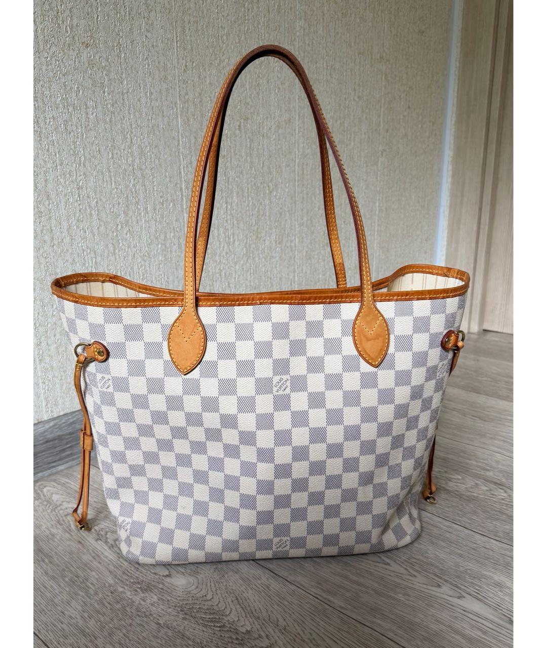 LOUIS VUITTON Бежевая сумка тоут, фото 9