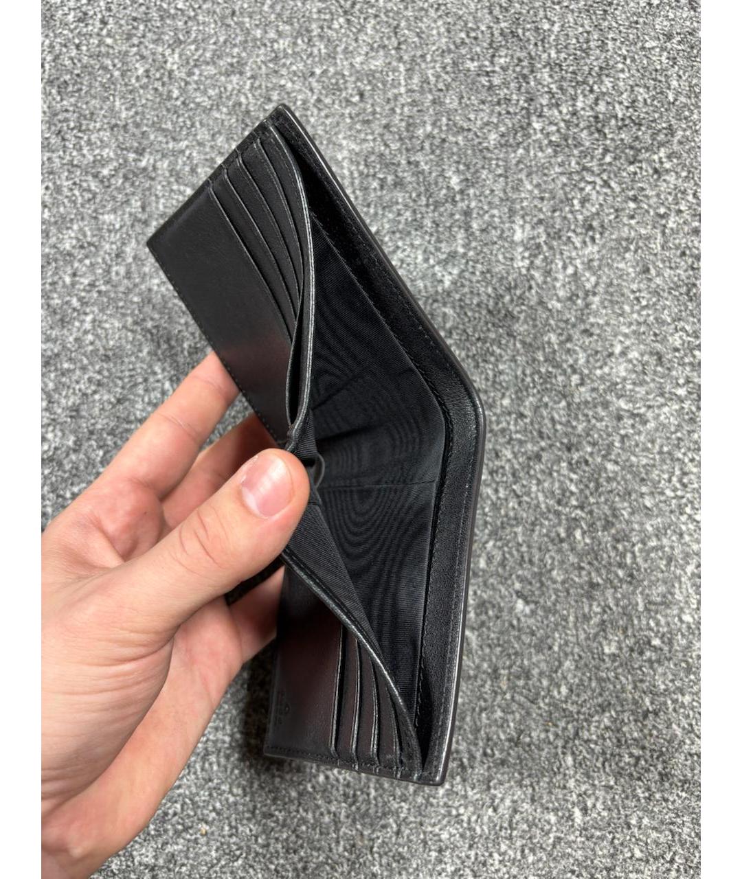 GUCCI Черный кошелек, фото 5