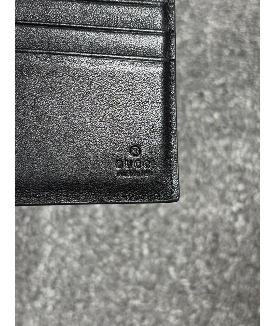 GUCCI Черный кошелек, фото 6