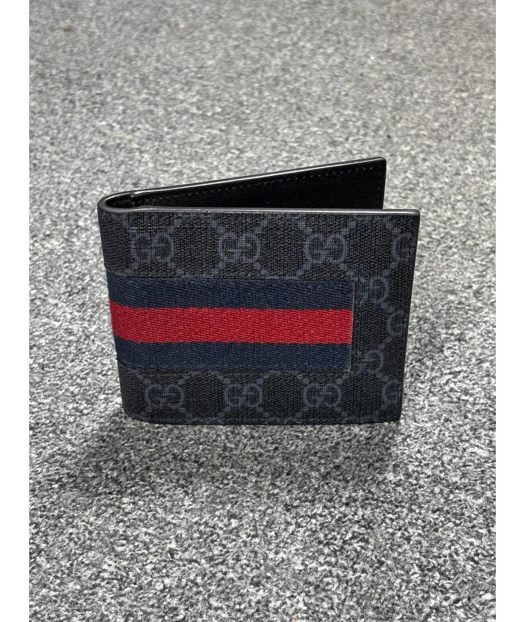 GUCCI Черный кошелек, фото 7