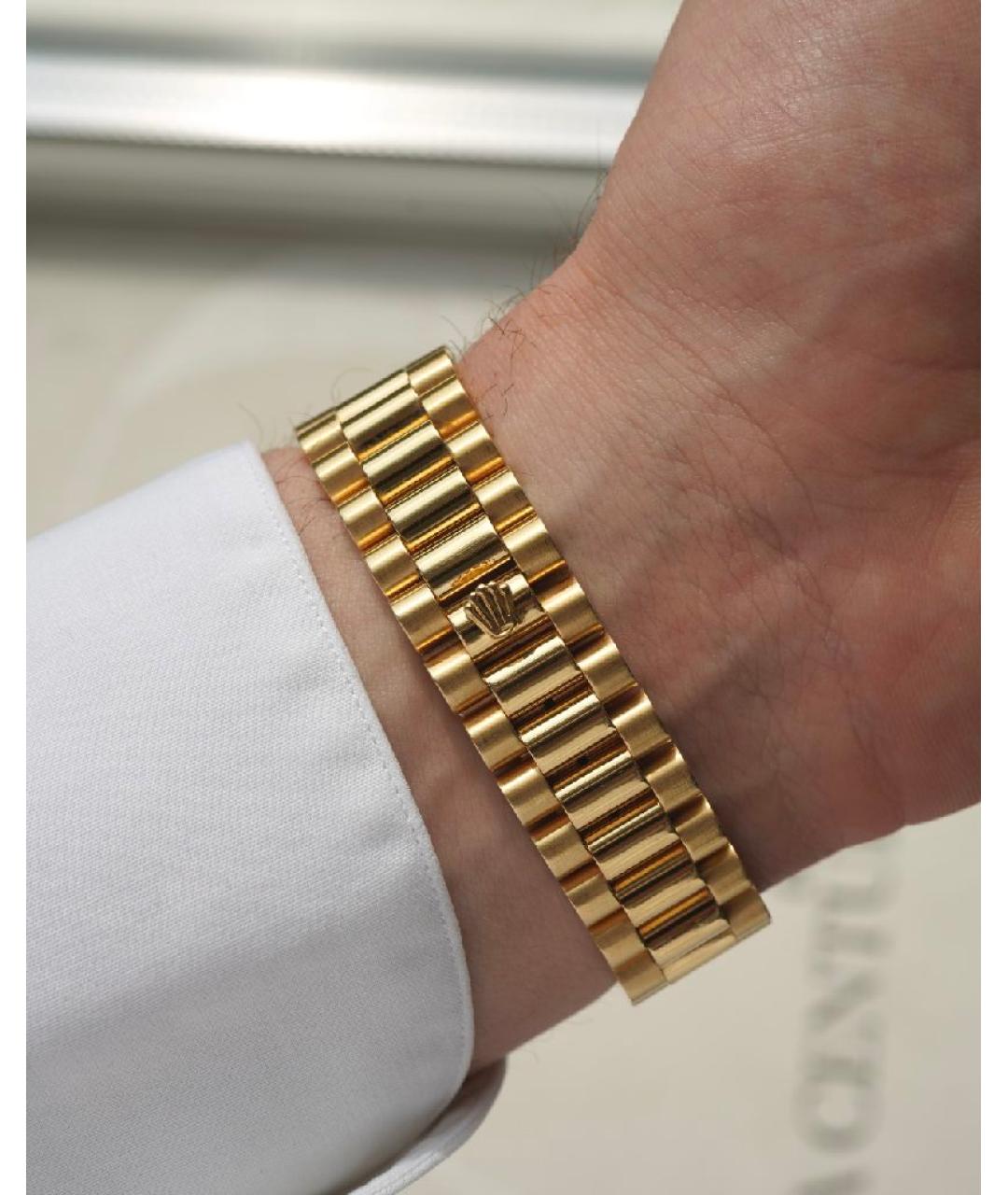 ROLEX Золотые часы из желтого золота, фото 7
