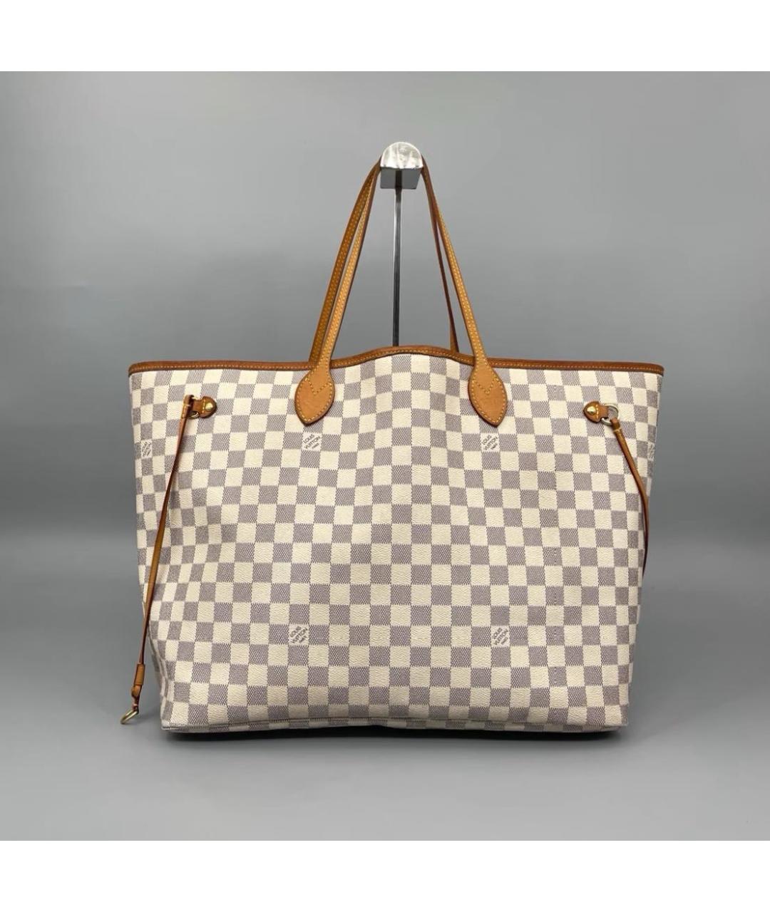 LOUIS VUITTON Бежевая сумка тоут, фото 2