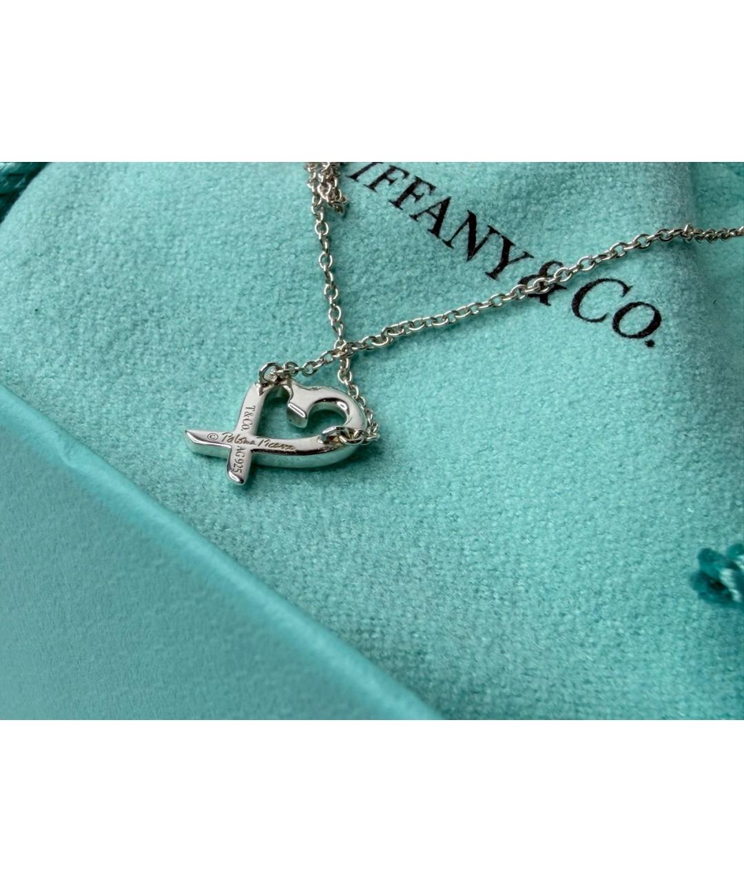 TIFFANY&CO Серебряное серебряное колье, фото 6