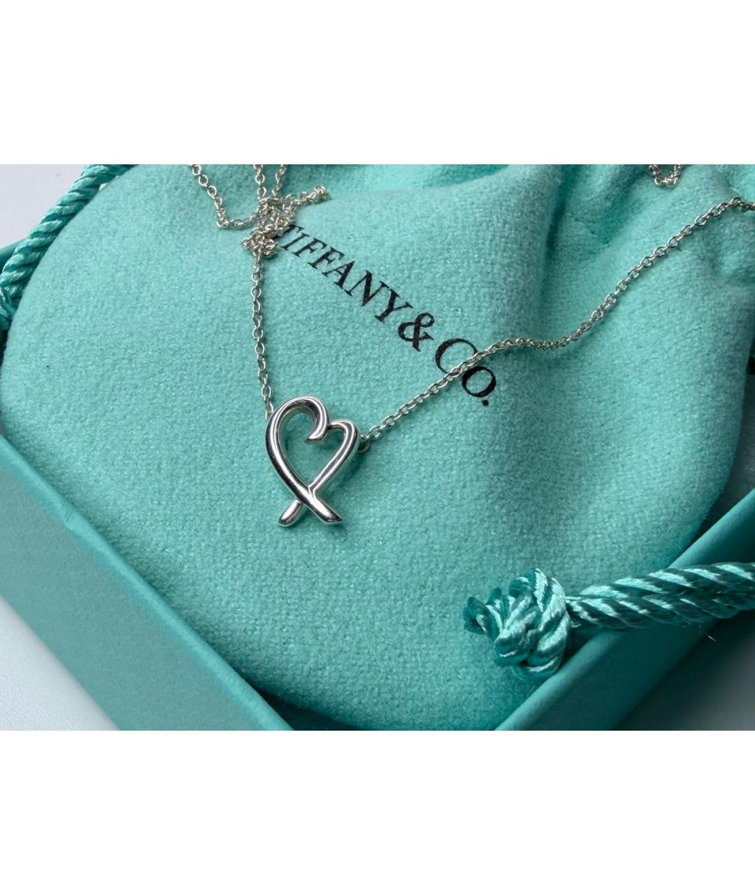TIFFANY&CO Серебряное серебряное колье, фото 2