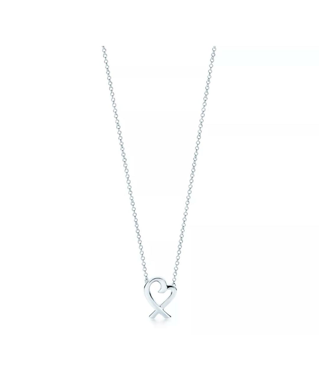 TIFFANY&CO Серебряное серебряное колье, фото 8