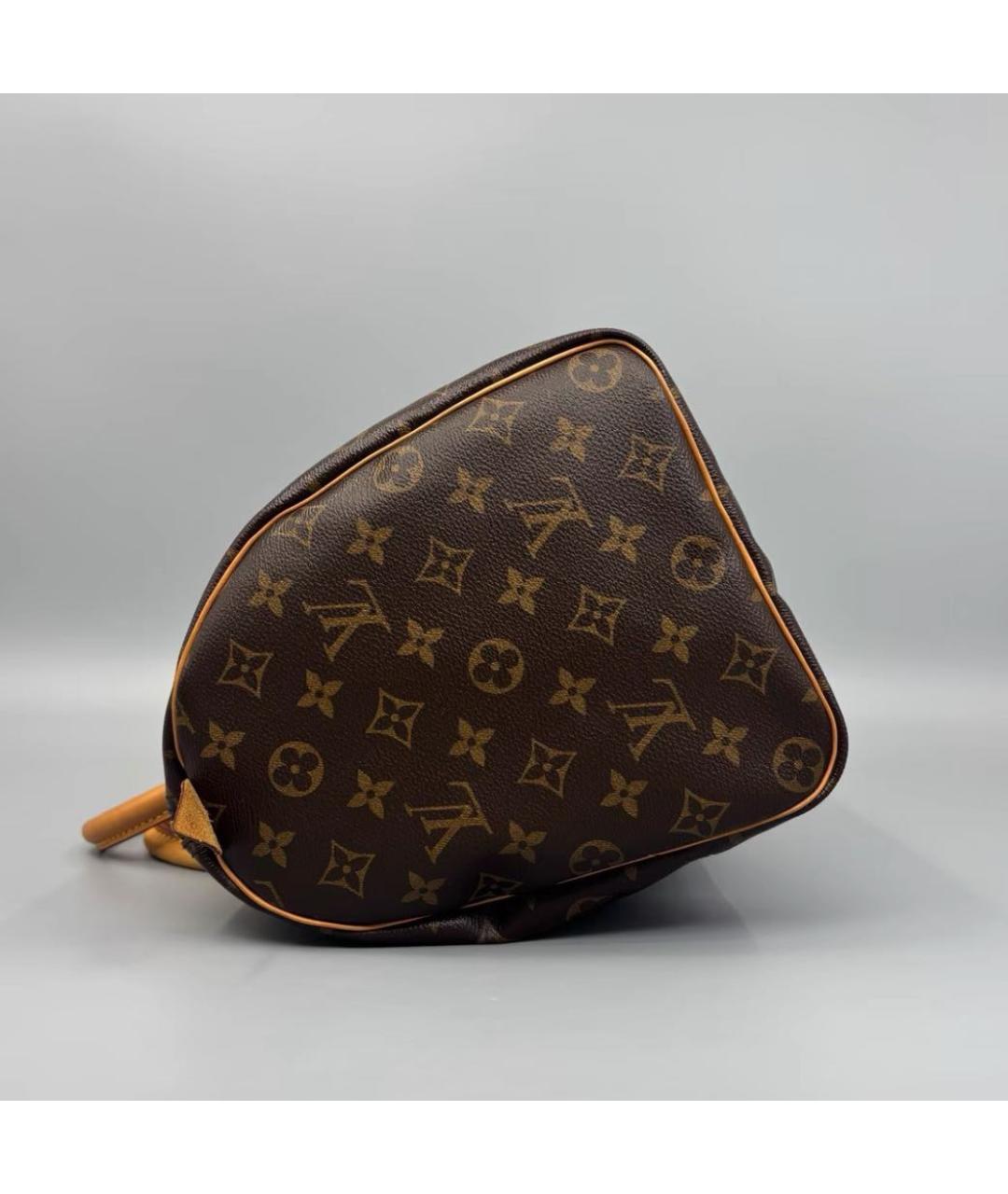 LOUIS VUITTON Коричневая сумка с короткими ручками, фото 5