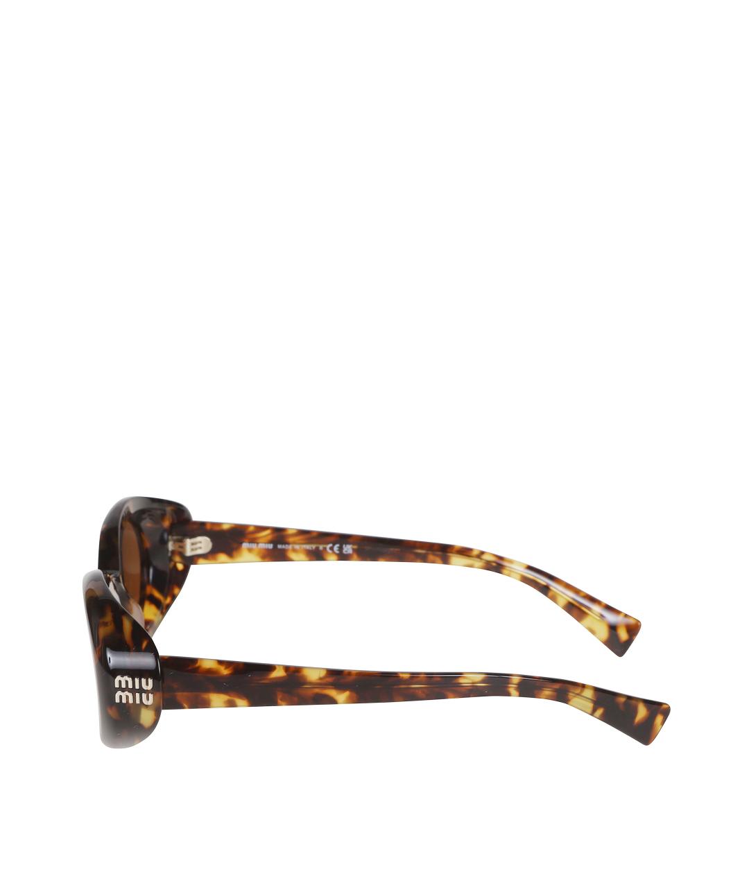 MIU MIU Мульти пластиковые солнцезащитные очки, фото 3