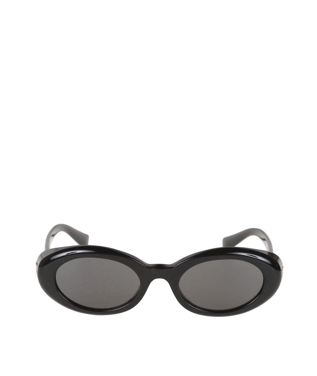 MIU MIU Черные пластиковые солнцезащитные очки, фото 1