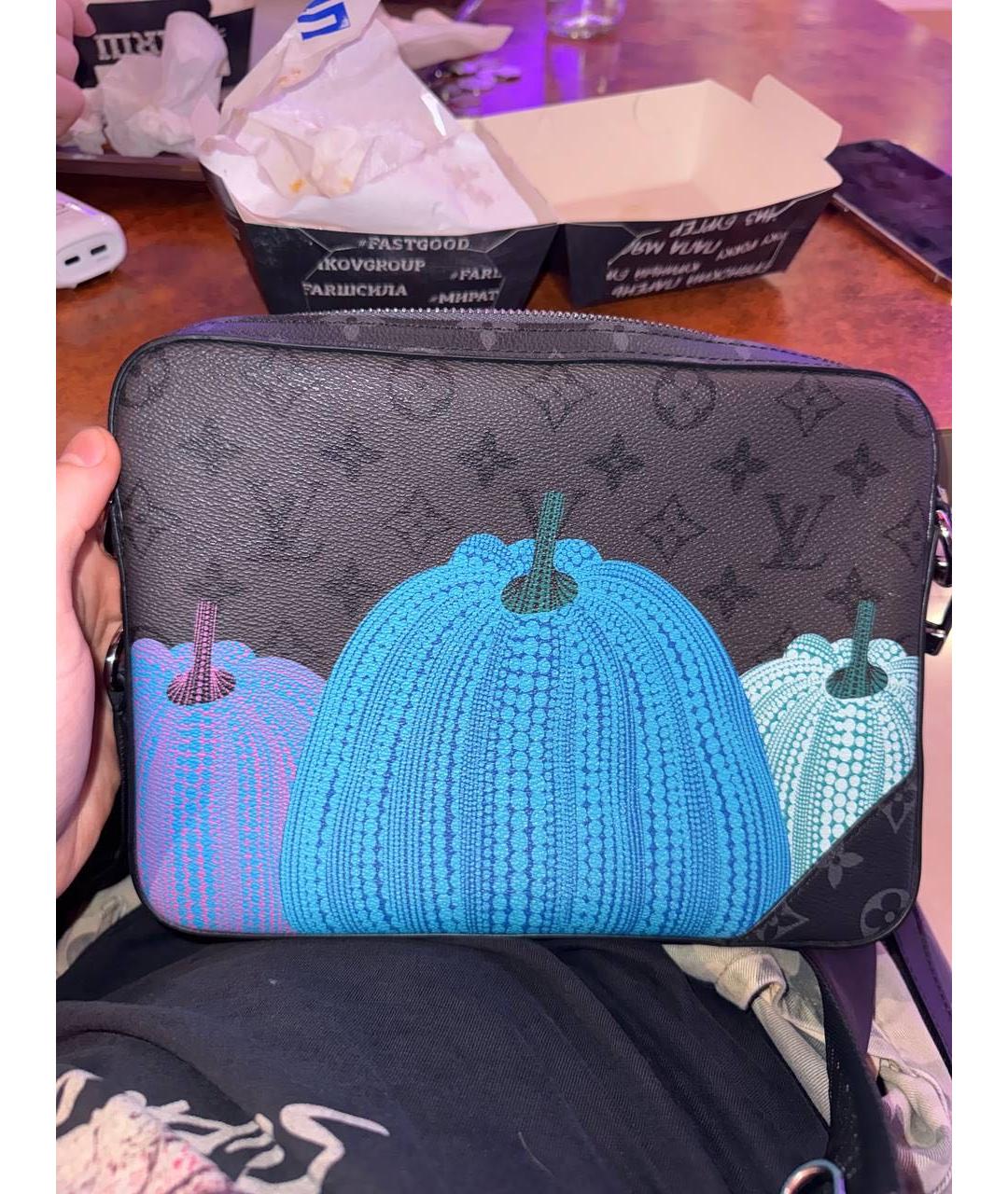 LOUIS VUITTON Серая сумка на плечо, фото 5