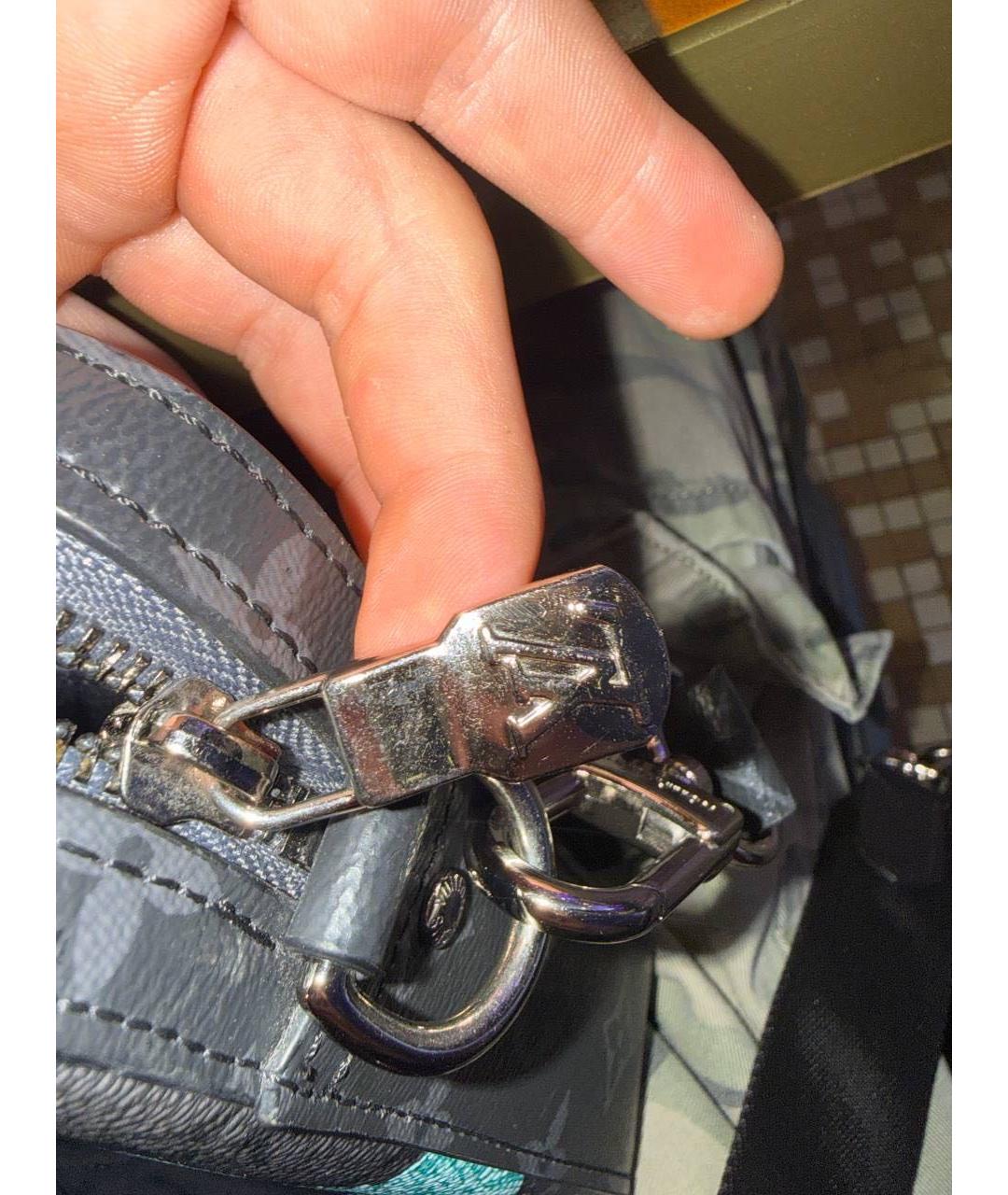 LOUIS VUITTON Серая сумка на плечо, фото 4