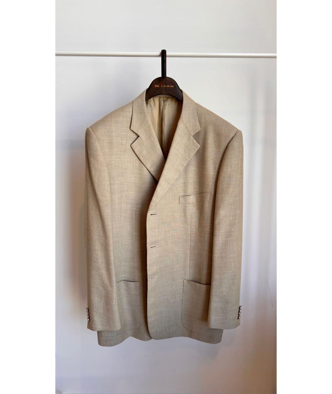 CORNELIANI Бежевый пиджак, фото 5