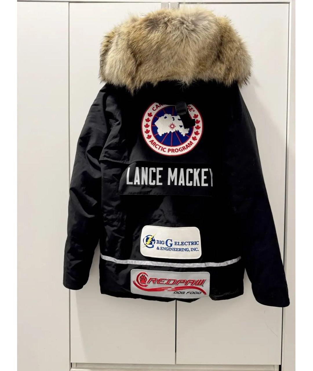 CANADA GOOSE Черная полиэстеровая парка, фото 2