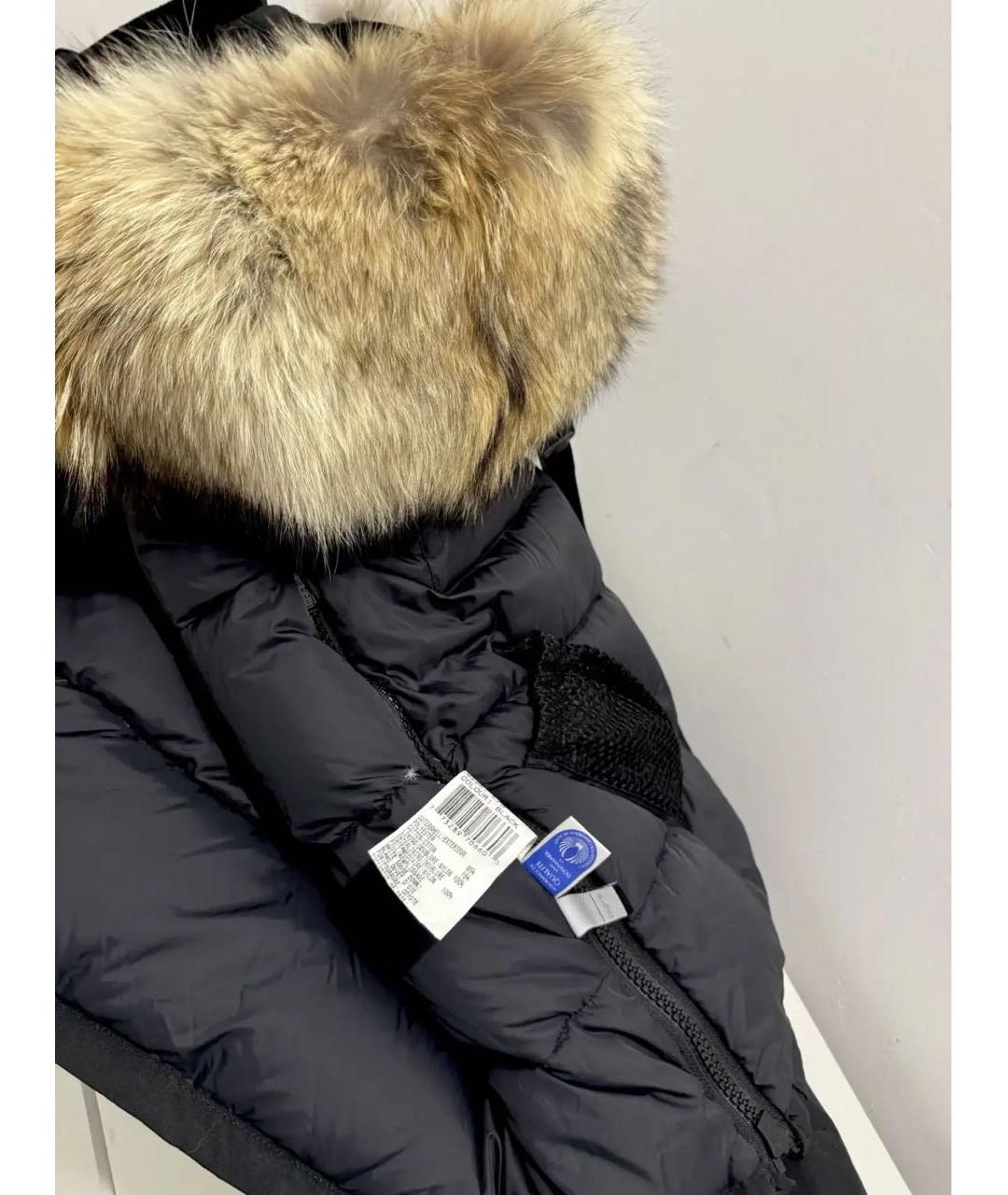 CANADA GOOSE Черная полиэстеровая парка, фото 6