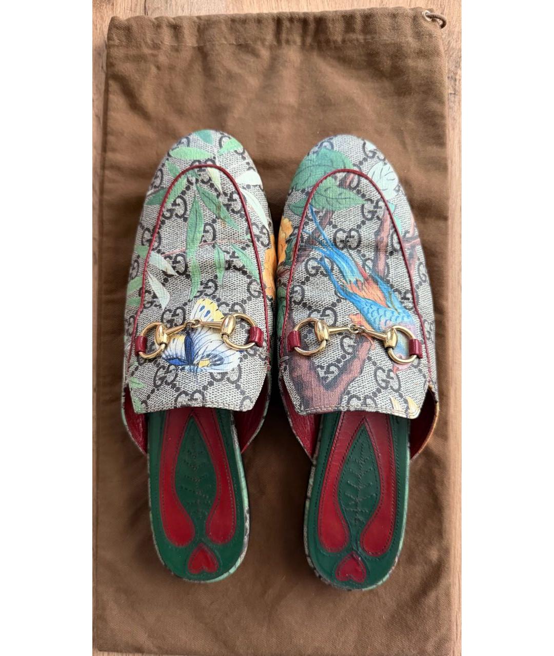 GUCCI Мульти сабо, фото 4