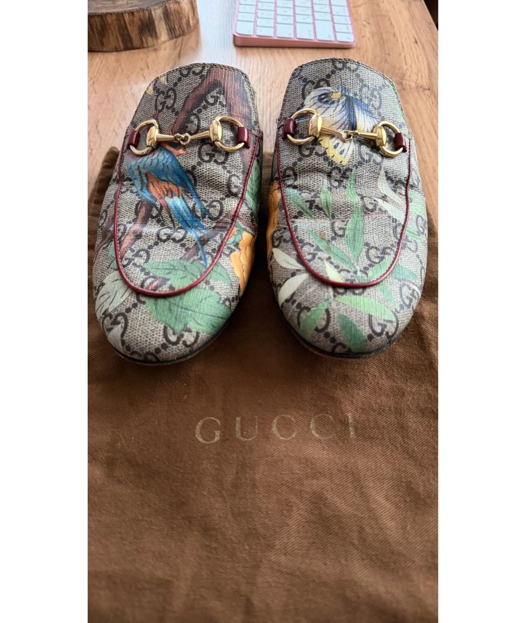 GUCCI Мульти сабо, фото 3
