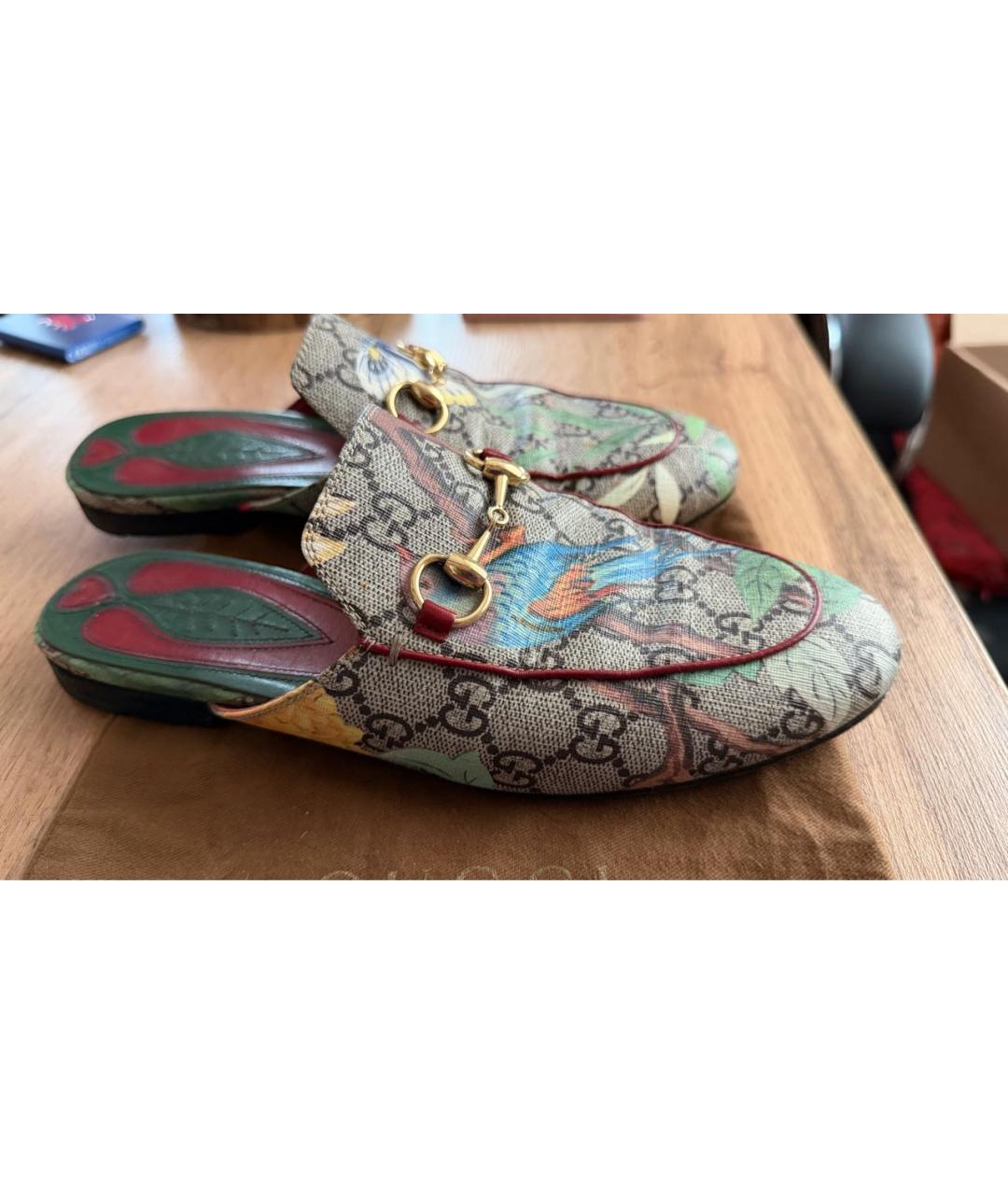 GUCCI Мульти сабо, фото 6