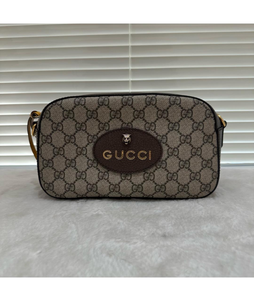 GUCCI Бежевая сумка через плечо, фото 10