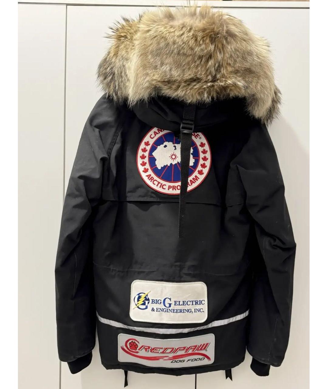 CANADA GOOSE Черная полиэстеровая парка, фото 2