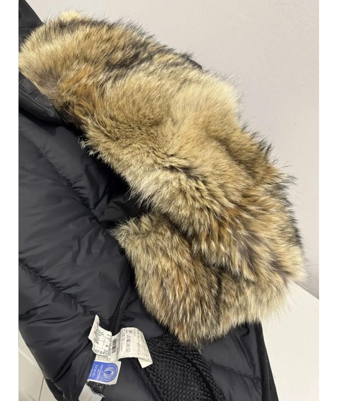 CANADA GOOSE Черная полиэстеровая парка, фото 5