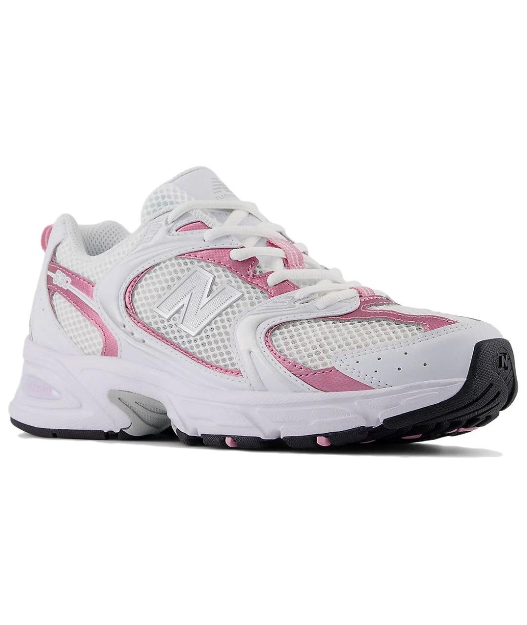 NEW BALANCE Белые низкие кроссовки / кеды, фото 4
