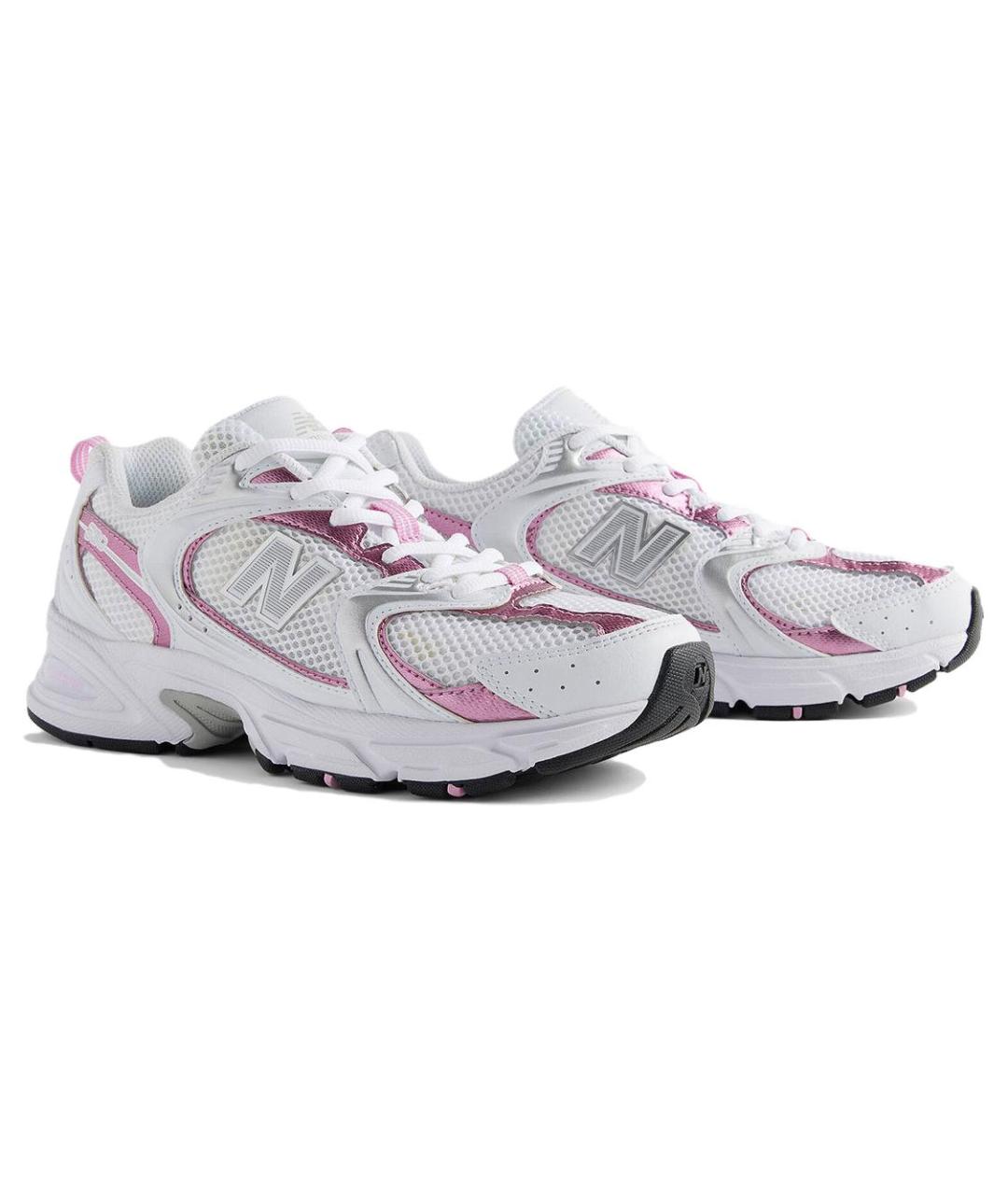 NEW BALANCE Белые низкие кроссовки / кеды, фото 5