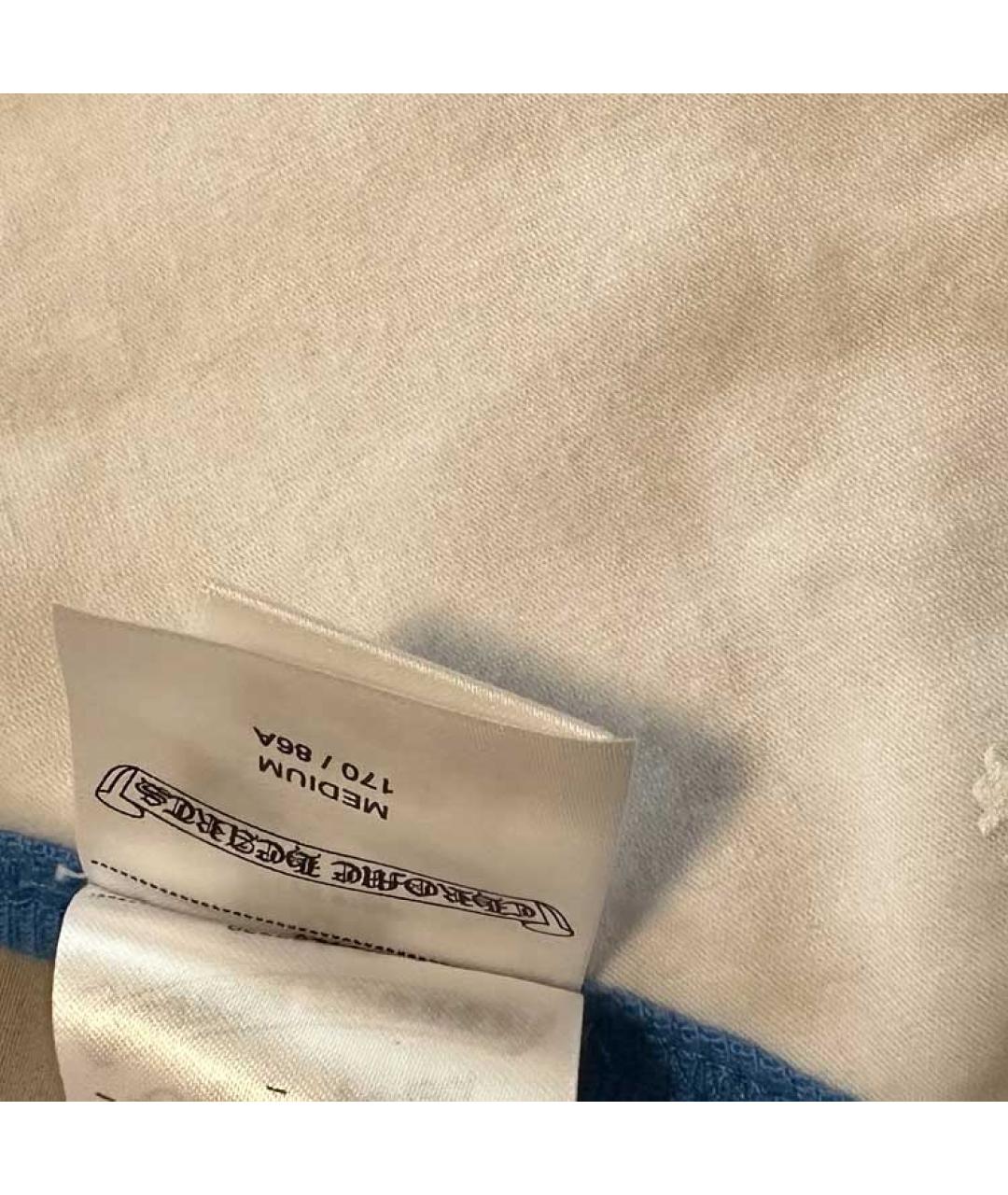 CHROME HEARTS Белая хлопковая майка, фото 5