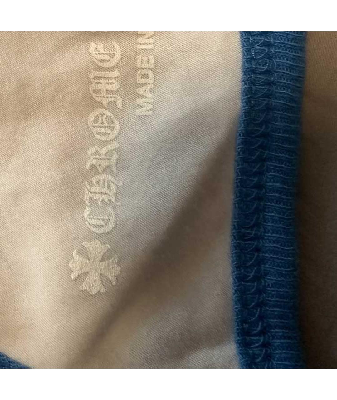 CHROME HEARTS Белая хлопковая майка, фото 4
