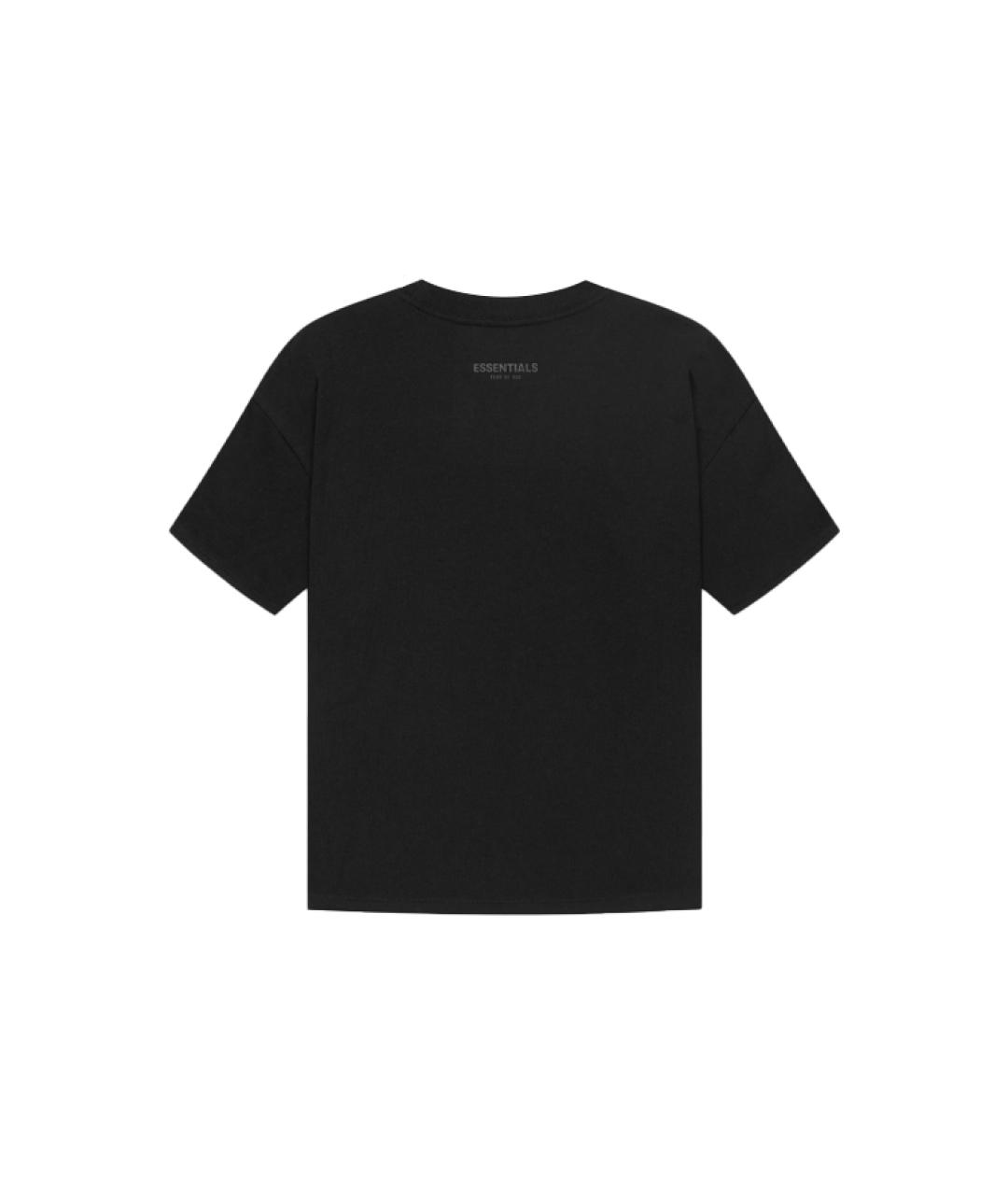FEAR OF GOD ESSENTIALS Черная футболка, фото 2